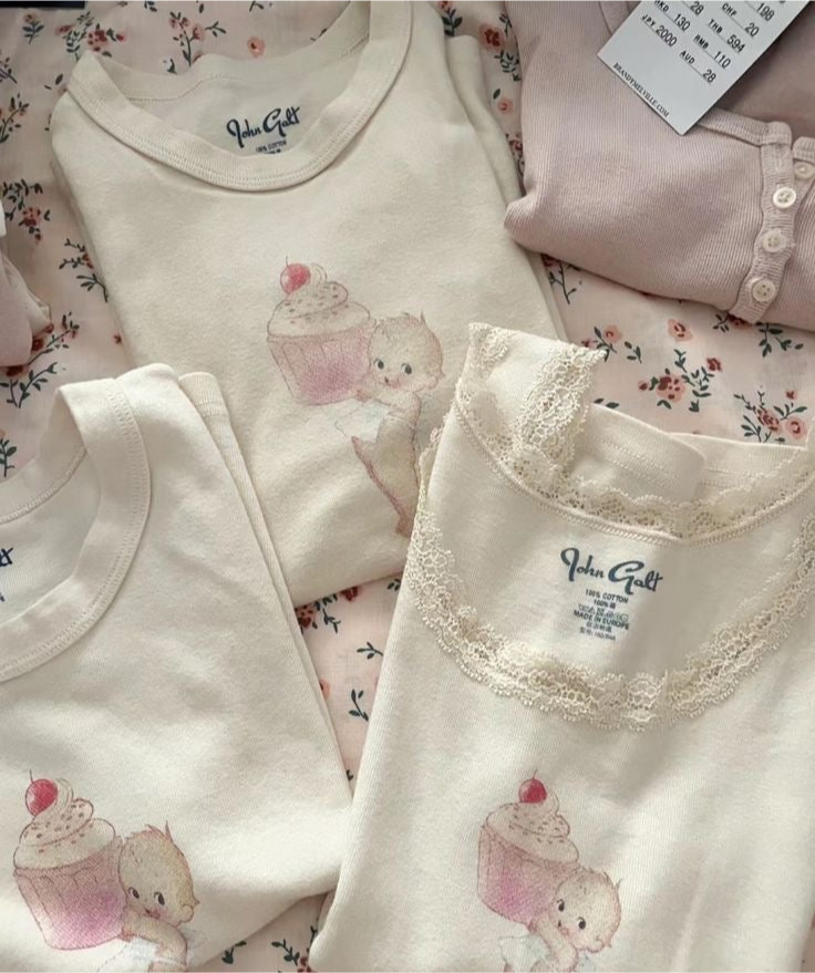 Brandy Kewpie Vintage Cute Cotton Baby Tee