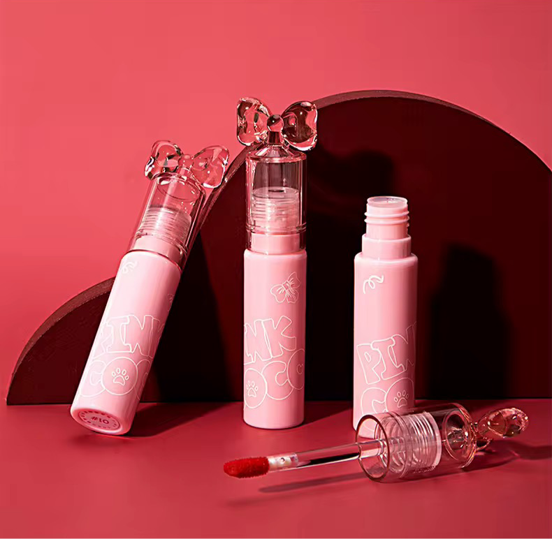 PINK COCO Glass Lip Gloss Glaze Moisturising Non-Stick Lipgloss