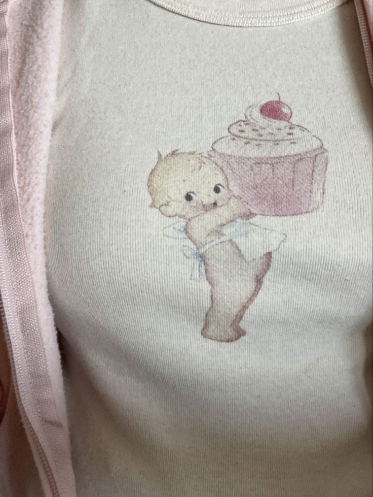 Brandy Kewpie Vintage Cute Cotton Baby Tee