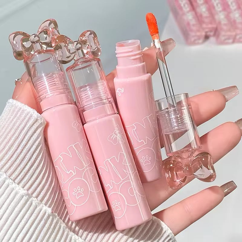 PINK COCO Glass Lip Gloss Glaze Moisturising Non-Stick Lipgloss