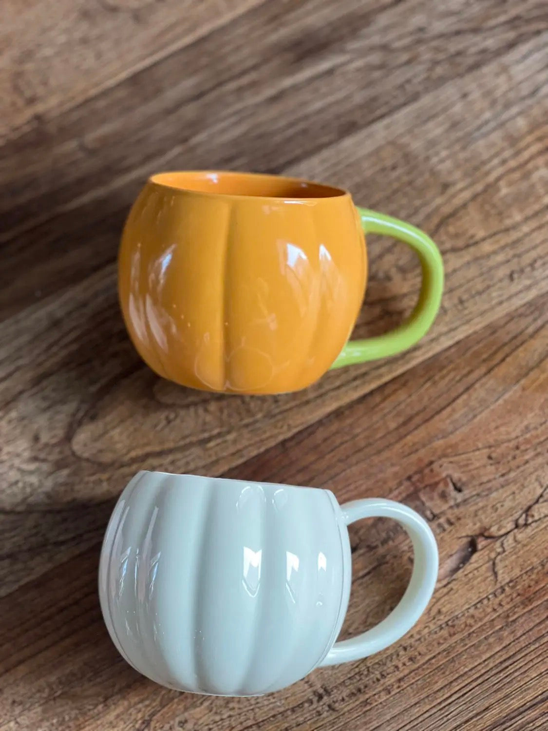 Autumn/Fall Pumpkin Large Ceramic Handmade Mug Decor
