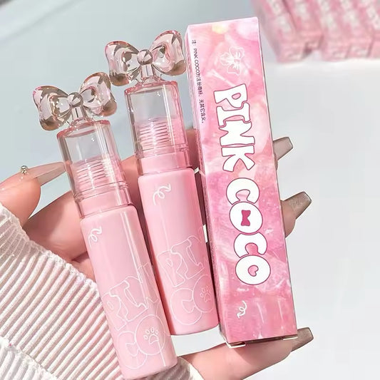 PINK COCO Glass Lip Gloss Glaze Moisturising Non-Stick Lipgloss