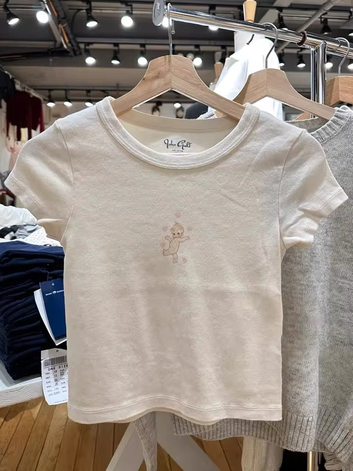 Brandy Kewpie Vintage Cute Cotton Baby Tee