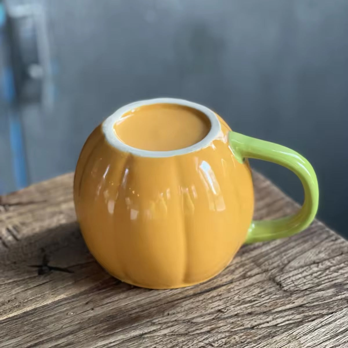 Autumn/Fall Pumpkin Large Ceramic Handmade Mug Decor