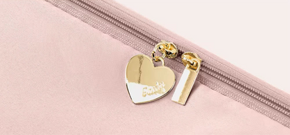 EACHY Design 'Little Kiss' Japanese Pink Satin Organisation Travel Storage Bag