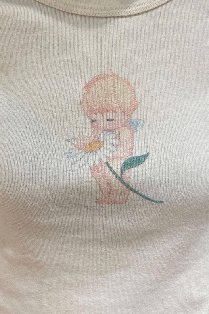 Brandy Kewpie Vintage Cute Cotton Baby Tee