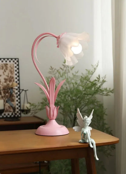 Tink Series Magical Fairy Flower Tabletop Lamp