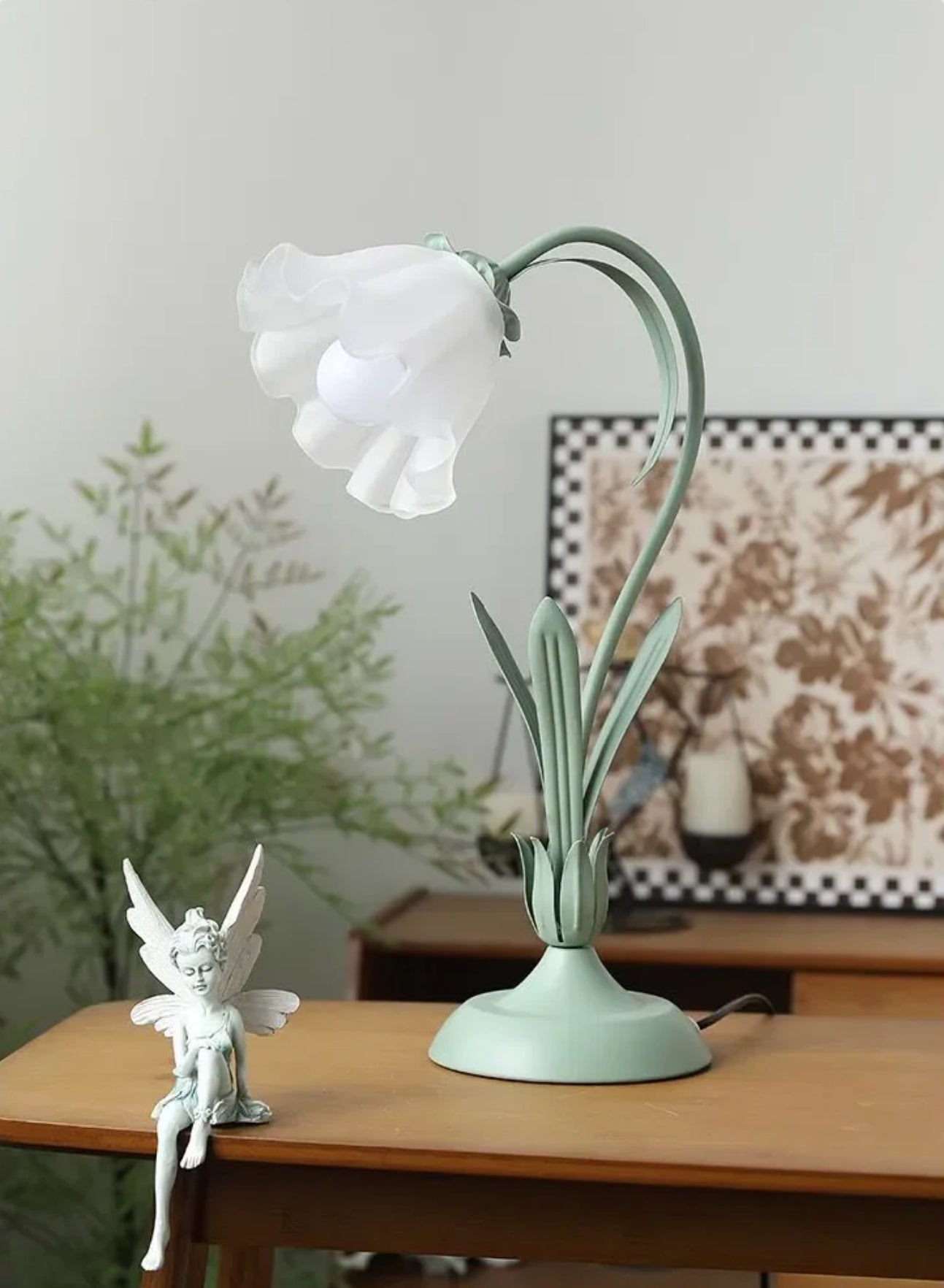 Tink Series Magical Fairy Flower Tabletop Lamp