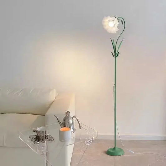 Tink Series Lily Of The Valley Vintage Standing Floor Lamp Light